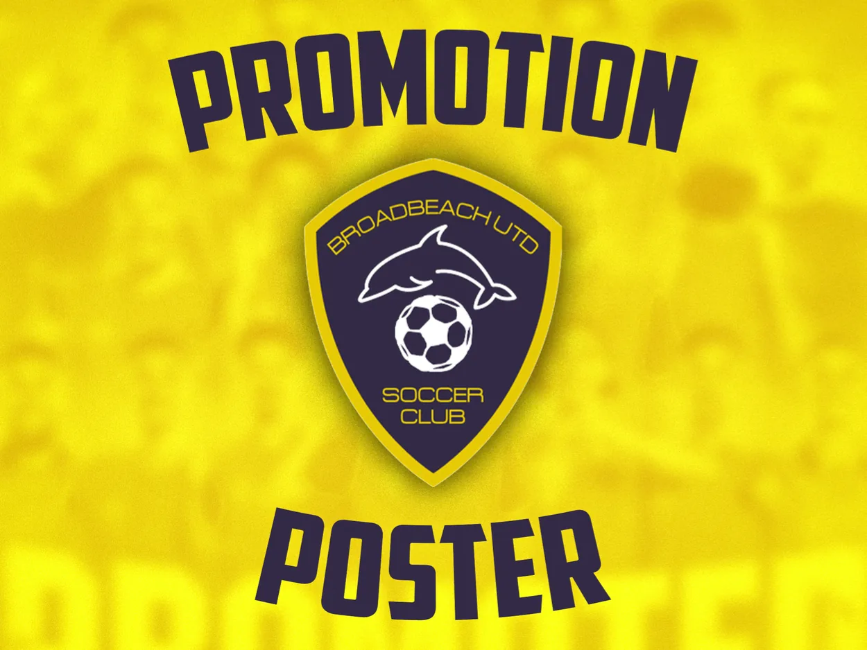 Broadbeach United — Commissioned Promotion To NPL Graphic