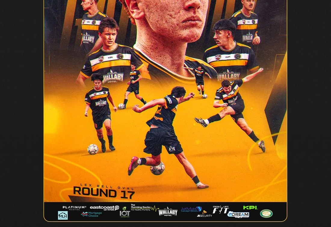 Broadbeach United — Commissioned Promotion To NPL Graphic